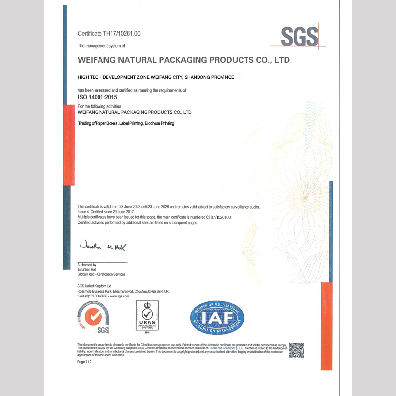 ISO 14001 Certification